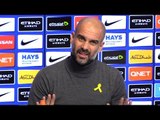Pep Guardiola Pre-Match Press Conference - Manchester City v Tottenham - Embargo Extras