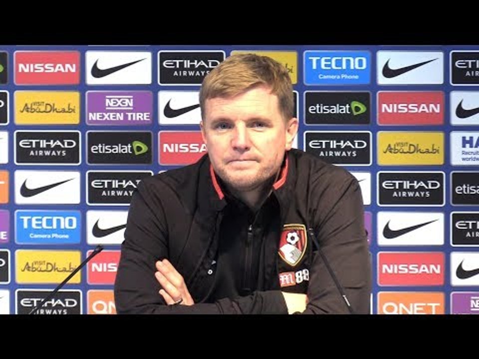 Manchester City 4-0 Bournemouth - Eddie Howe Post Match Press Conference - Premier League #MCIBOU