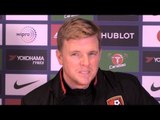 Chelsea 2-1 Bournemouth - Eddie Howe Post Match Press Conference - Carabao Cup Quarter-Final