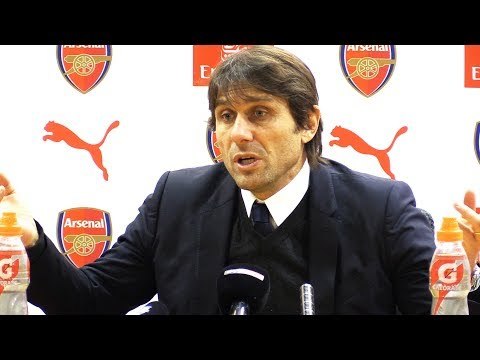 Arsenal 2-2 Chelsea - Antonio Conte Post Match Press Conference - Premier League #ARSCHE