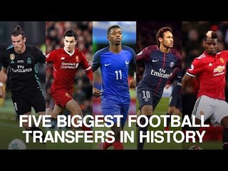 Five Biggest Football Transfers In History!