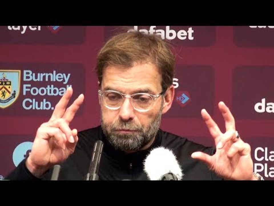 Burnley 1-2 Liverpool - Jurgen Klopp Post Match Press Conference - Premier League #BURLIV