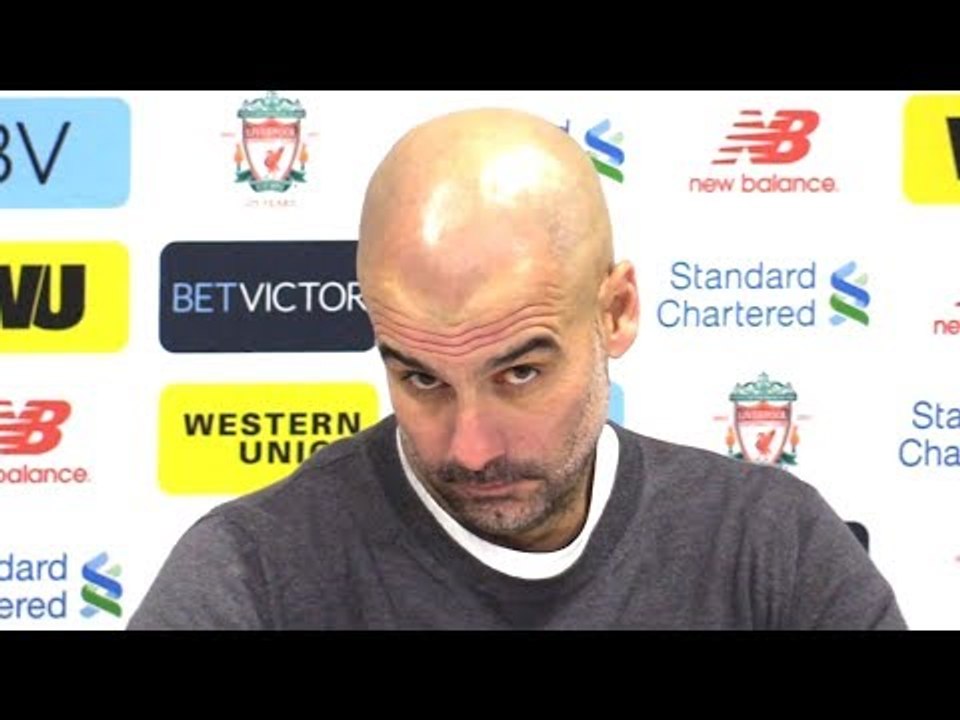Liverpool 4-3 Manchester City - Pep Guardiola Post Match Press Conference - Premier League #LIVMCI