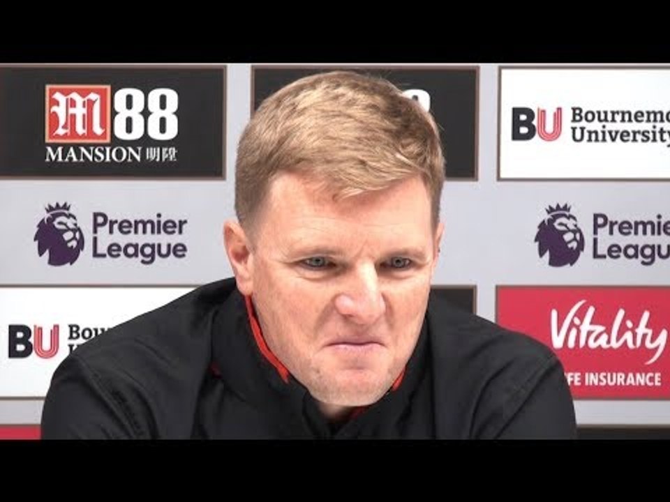 Bournemouth 2-1 Arsenal - Eddie Howe Post Match Press Conference - Premier League #BOUARS