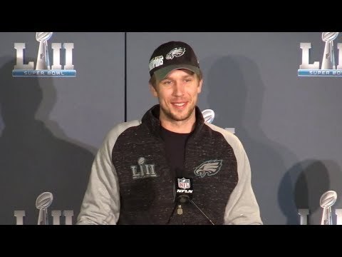 Super Bowl LII - Super Bowl MVP Nick Foles On Eagles Win - Full Press Conference