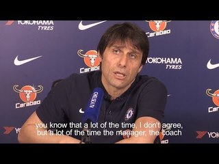 Antonio Conte Hesitates When Questioned On Chelsea Future
