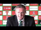 Northern Ireland Manager Michael O'Neill Press Conference After Signing New Four-Year Contract