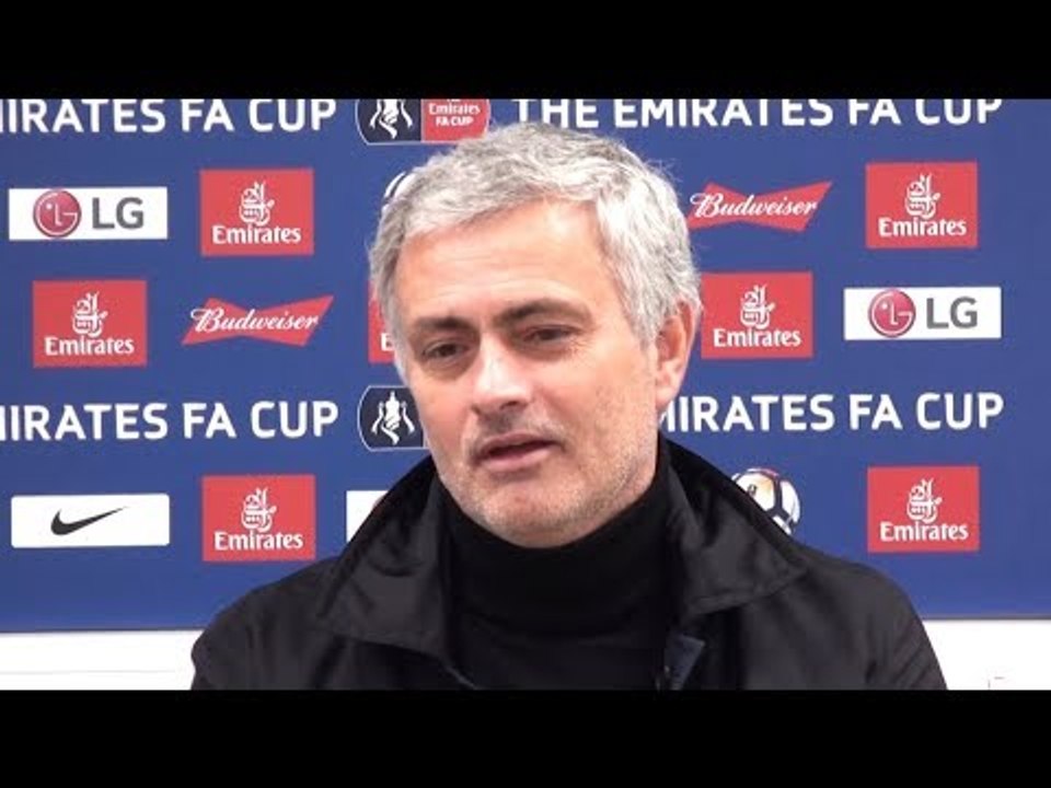 Huddersfield 0-2 Manchester United - Jose Mourinho Full Post Match Press Conference - FA Cup