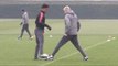 Arsenal Train Ahead Of Europa League Clash With Ostersund - Reiss Nelson Takes On Arsene Wenger
