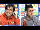 Vincenzo Montella & Sergio Escudero Full Pre-Match Press Conference - Sevilla v Manchester United