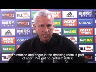 Alan Pardew Defends Chris Brunt's Dressing Room Rant