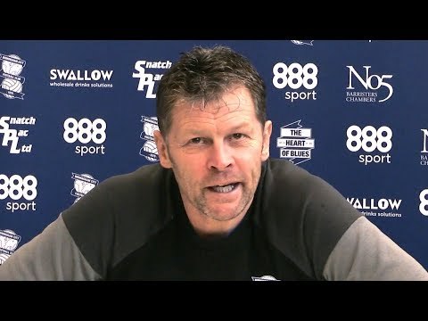 Steve Cotterill Pre-Match Press Conference - Birmingham v Millwall - Championship