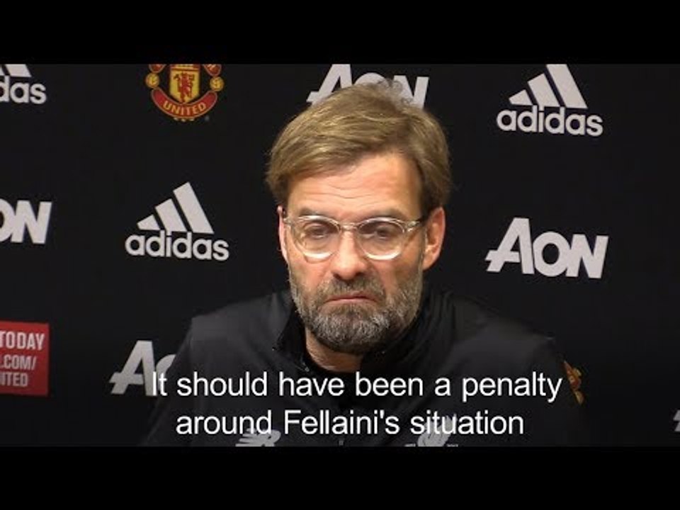 Manchester United 2-1 Liverpool -  Managers Reaction - Klopp Believes LFC Were Denied Clear Penalty