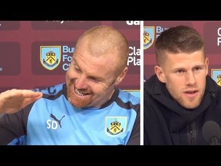 Sean Dyche & Johann Berg Gudmundsson Pre-Match Press Conference - West Ham v Burnley -Premier League