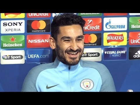 Ilkay Gundogan Full Pre-Match Press Conference - Manchester City v Basel - Champions League