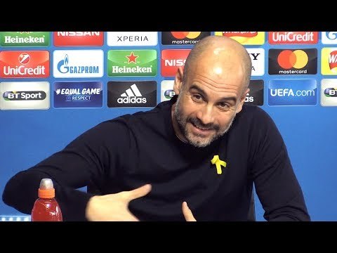 Pep Guardiola Full Pre-Match Press Conference - Manchester City v Basel - Champions League