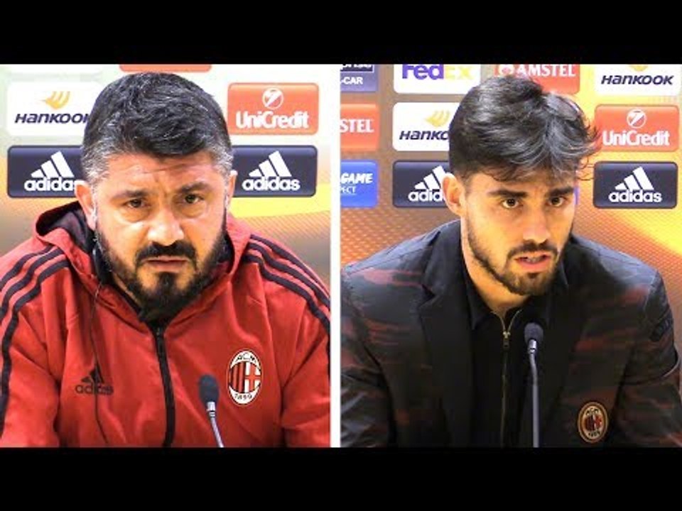 Gennaro Gattuso & Suso Pre-Match Press Conferen...