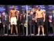 Anthony Joshua v Joseph Parker - Heavyweight Title Weigh-In