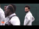 Liverpool Players Train Ahead Of Manchester City Champions League Clash