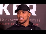 Joshua v Parker - Anthony Joshua FULL Post-Fight Press Conference - Defeats Parker To Claim WBO Belt