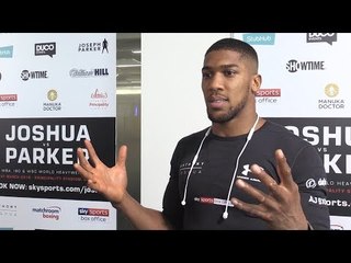 Anthony Joshua Interview - 'I Am A Better Fighter Than Joseph Parker'