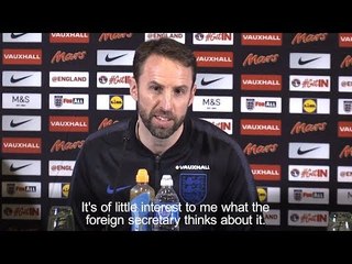 Gareth Southgate Not Concerned By Boris Johnson's Russia Jibe Ahead Of World Cup