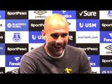 Everton 1-3 Manchester City - Pep Guardiola Full Post Match Press Conference - Premier League