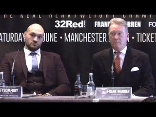 Tyson Fury To Return To Boxing Action - Press Conference