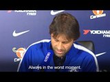 Antonio Conte Gets A Call During Press Conference - 'It's My Wife!'