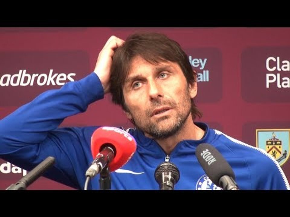 Burnley 1-2 Chelsea - Antonio Conte Full Post Match Press Conference - Premier League