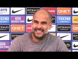 Manchester City 2-3 Manchester United - Pep Guardiola Post Match Press Conference - Embargo Extras
