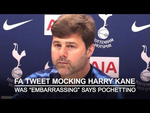 Mauricio Pochettino Calls FA Tweet Embarrassing