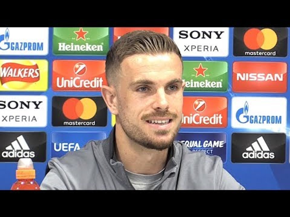 Jordan Henderson Full Pre-Match Press Conference - Liverpool v Roma - Champions League Semi-Final