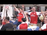 Arsenal Fans Prepare For Europa League Semi-Final In Madrid