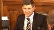 Steven Gerrard First Full Press Conference As He's Unveiled As Rangers Manager