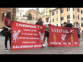 Interviews With Liverpool Fans Before Roma Champions League Match - Mindful Of Safety