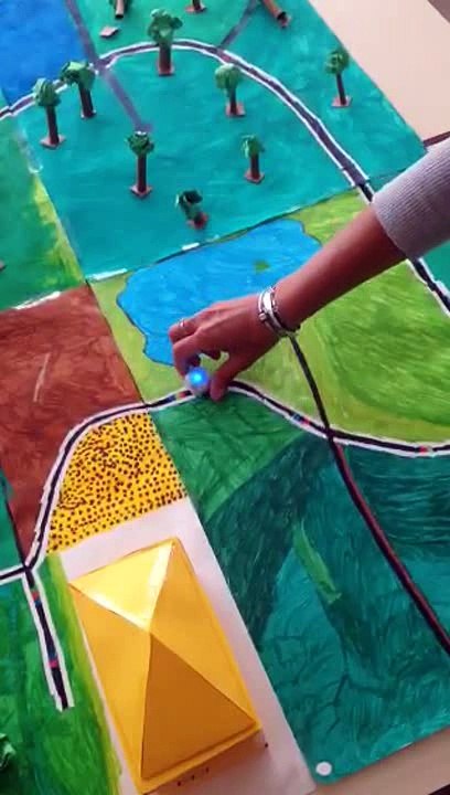 Défi scientifique du Vaucluse - Robot conteur - Ecole Jean Moulin de Saint Saturnin les Avignon - CM2