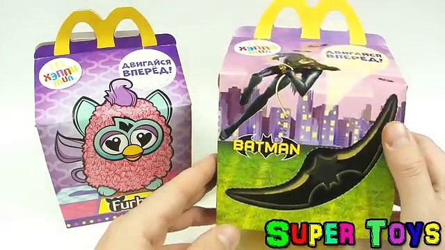 Хэппи Мил Ферби и Бэтмен Ноябрь new/Happy Meal Furby Batman Mcdonalds November new