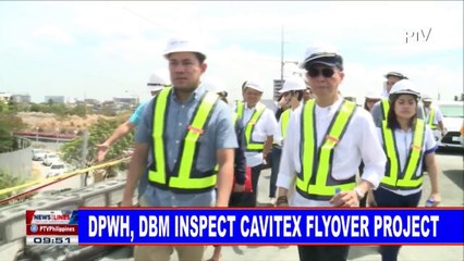 DPWH, DBM inspect CavitEx Flyover project