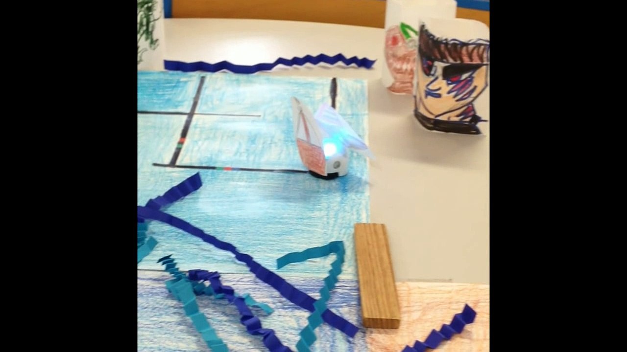 Défi scientifique du Vaucluse - Robot conteur - Ecole Marsily de Pertuis - ULIS - Le pirate