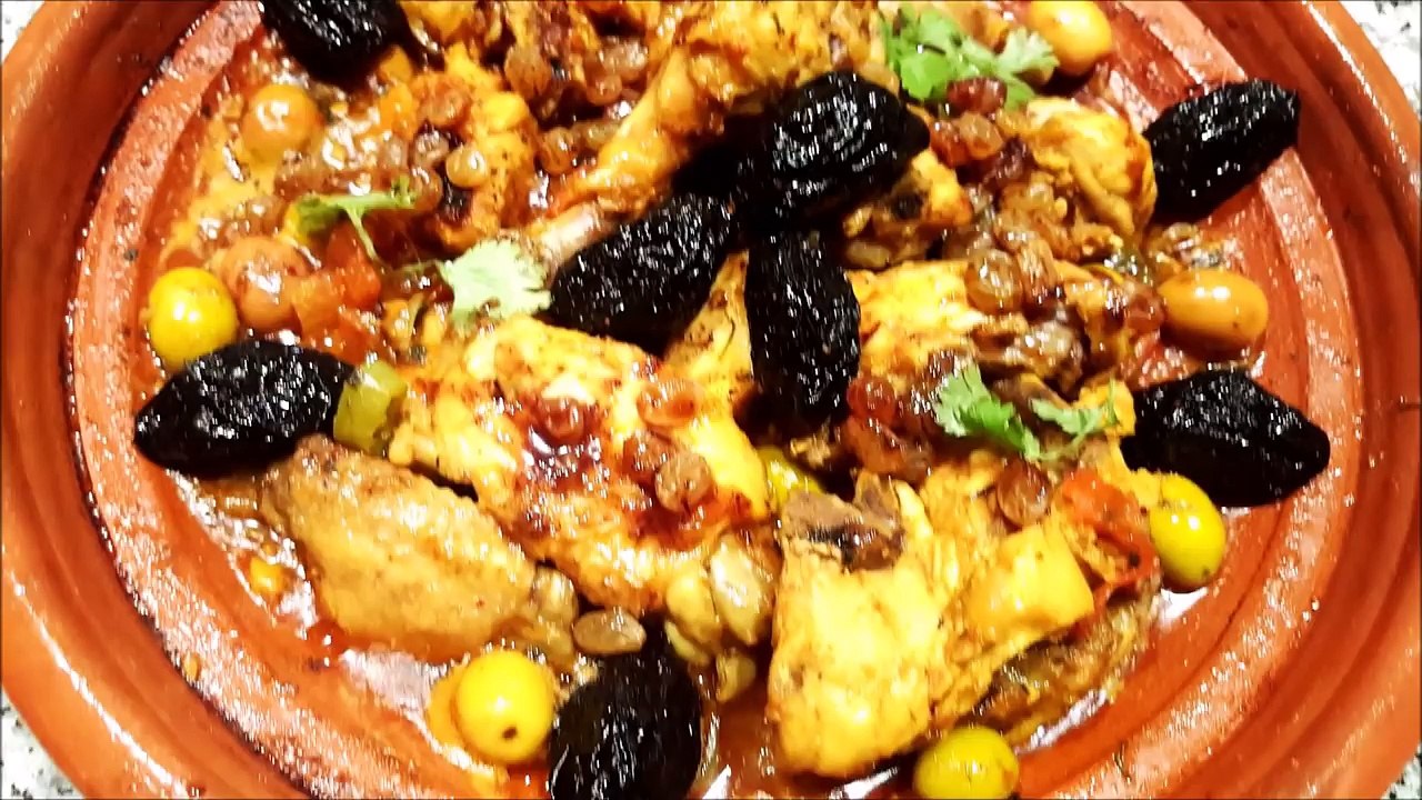 Moroccan Chicken Tagine - Tajine De Poulet - TASTY RECIPE طاجين - Halal Chef