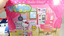 Hello Kitty & Rilakkuma 헬로키티 리락쿠마 냉장고 폴리 자판기 장난감 입니다 Hello Kitty Refrigerator Toys ハローキティ のおもちゃ !!!