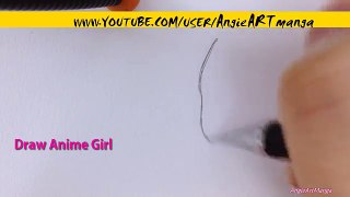 Draw a Manga Girl (Real Time)