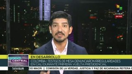 Colombia: MOE presenta informe sobre la primera vuelta electoral