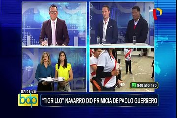 El “Tigrillo” Navarro confirma que su fuente era absolutamente confiable