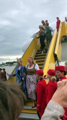 Caitlyn Jenner arrives in Vienna with girlfriend ahead of Brody’s wedding.