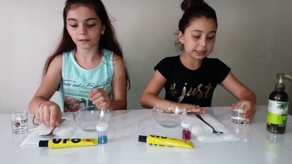 Uhu ile slime yapımı ❎ Borakssız ❎