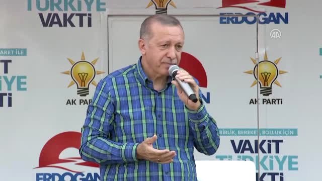 Cumhurbaşkanı Erdoğan: Seçmenini Ona Buna Peşkeş Çeken Bir Partinin, Ülkenin Yönetiminde İddiası...