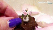 Miniature Rose Tutorial // DIY Dollhouse Roses // SugarCharmShop