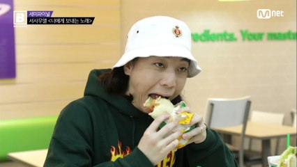 [7회] "난 고기든거 먹을꺼야♡(역시 배우신분b)" 실력파 카테고리(?) 넉살&서사무엘의 샌드위치 토크 @세미파이널 '너에게 보내는 노래'